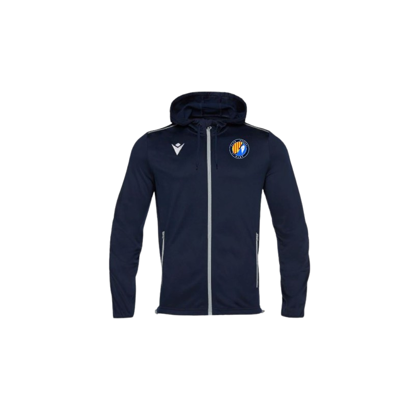 DESSUADORA AMB CAPUTXA MACRON FREYR COLOR BLANC