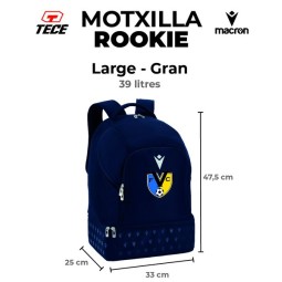 MOTXILLA MACRON FC VILABLAREIX COLOR BLAU MARÍ