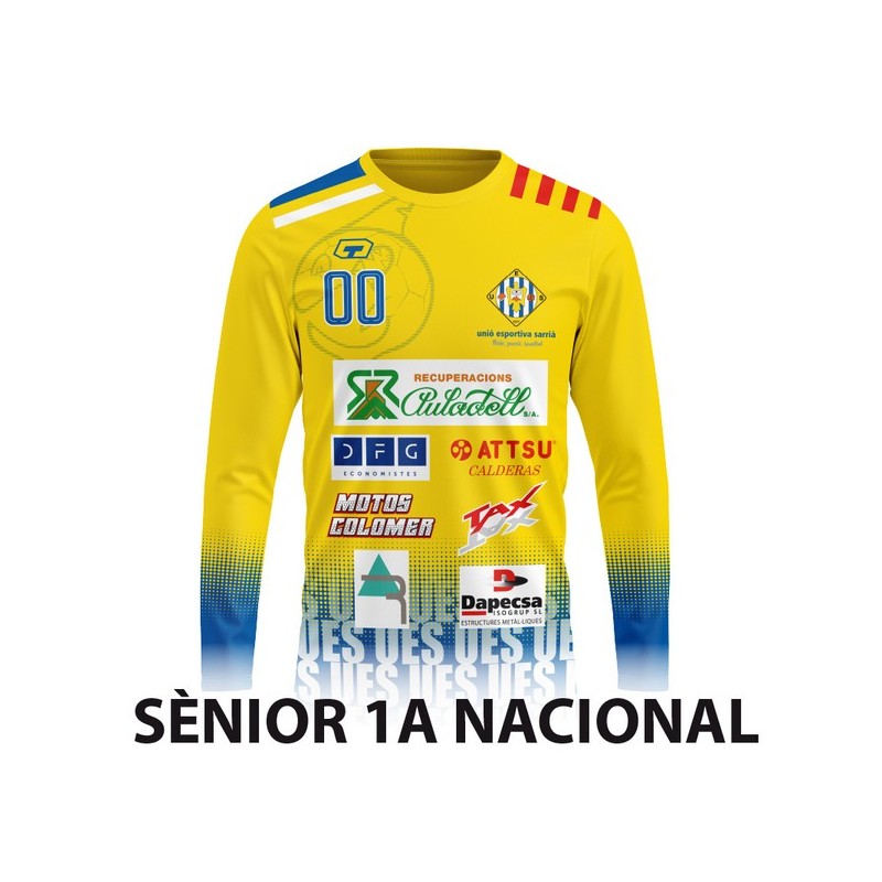 CAMISETA DE PORTERO 1A EQUIPACIÓN SÉNIOR MASCULINO UE SARRIÀ