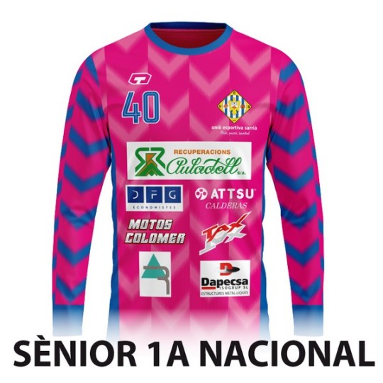 CAMISETA DE PORTERO 2A EQUIPACIÓN SÉNIOR MASCULINO UE SARRIÀ