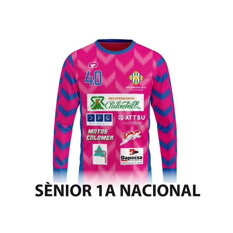 CAMISETA DE PORTERO 2A EQUIPACIÓN SÉNIOR MASCULINO UE SARRIÀ