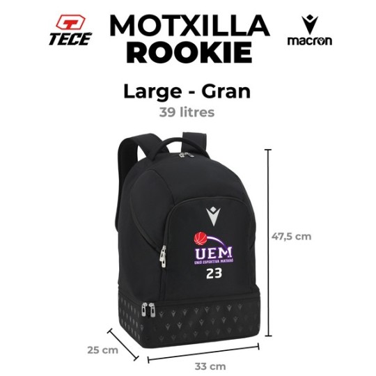MOCHILA TC NEGRA