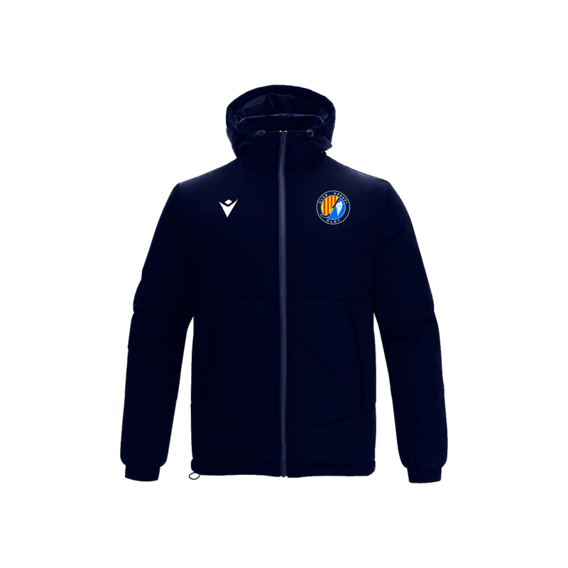 ANORAK CURT MACRON AMB CAPUTXA CH OLOT COLOR BLAU MARÍ