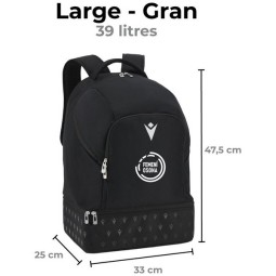 MOTXILLA MACRON NEGRA AMB NOM FEMENÍ OSONA