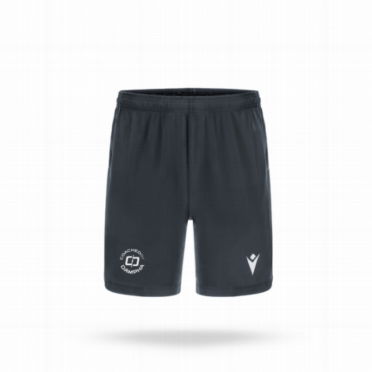 PANTALÓ CURT  MACRON MESA HERO COLOR GRIS - COACHED BY DAMPHA