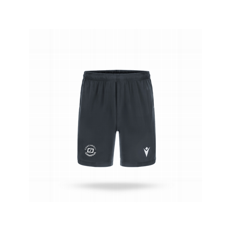 PANTALÓ CURT  MACRON MESA HERO COLOR GRIS - COACHED BY DAMPHA