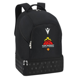 MOTXILLA GRAN MACRON + ESCUT CB CASTELLÓ COLOR NEGRE