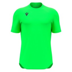 CAMISETA MACRON VOID SS VERDE FLOURESCENTE