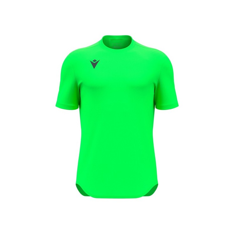 CAMISETA MACRON VOID SS VERDE FLOURESCENTE