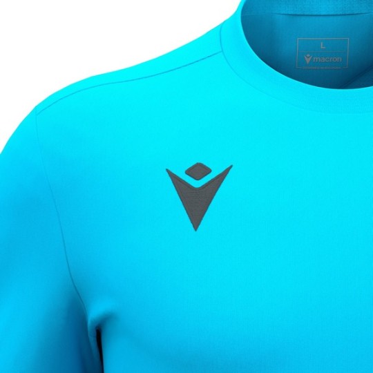 CAMISETA MACRON VOID SS AZUL FLUORESCENTE