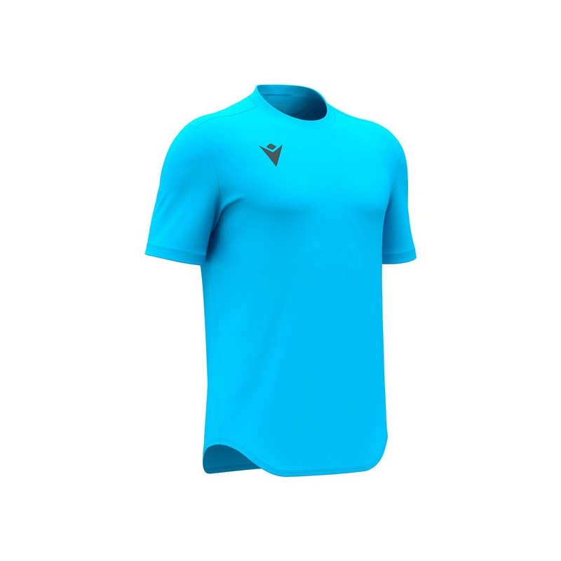 CAMISETA MACRON VOID SS AZUL FLUORESCENTE