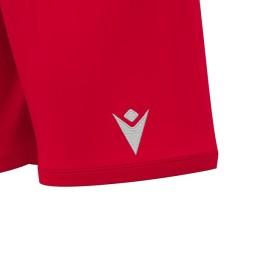 PANTALÓ CORTO MACRON GALAX COLOR ROJO