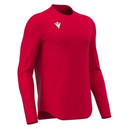 CAMISETA MACRON VOID M/LARGA COLOR ROJO