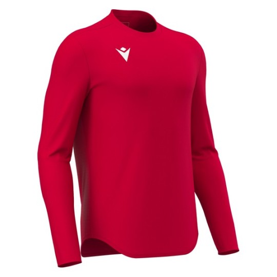 CAMISETA MACRON VOID M/LARGA COLOR ROJO