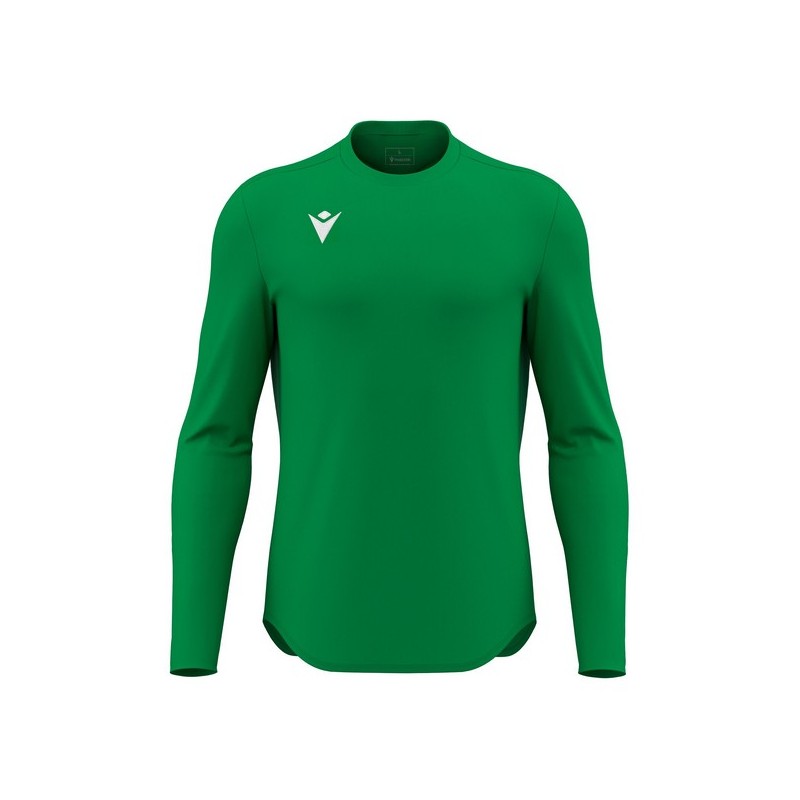 CAMISETA MACRON VOID M/LARGA COLOR VERDE