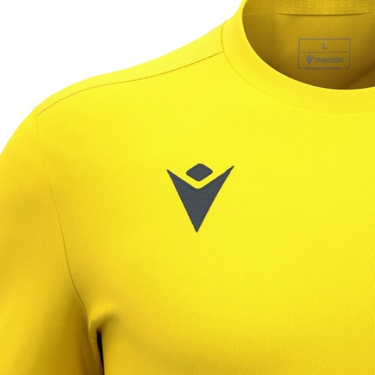 CAMISETA MACRON VOID M/LARGA COLOR AMARILLO