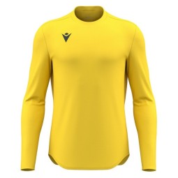 CAMISETA MACRON VOID M/LARGA COLOR AMARILLO