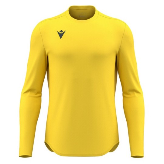 CAMISETA MACRON VOID M/LARGA COLOR AMARILLO