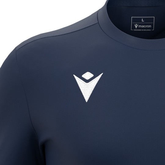 CAMISETA MACRON VOID M/LARGA COLOR AZUL MARINO