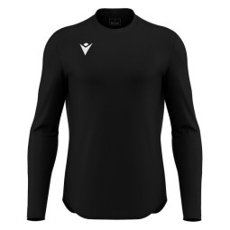 CAMISETA MACRON VOID M/LARGA COLOR NEGRO