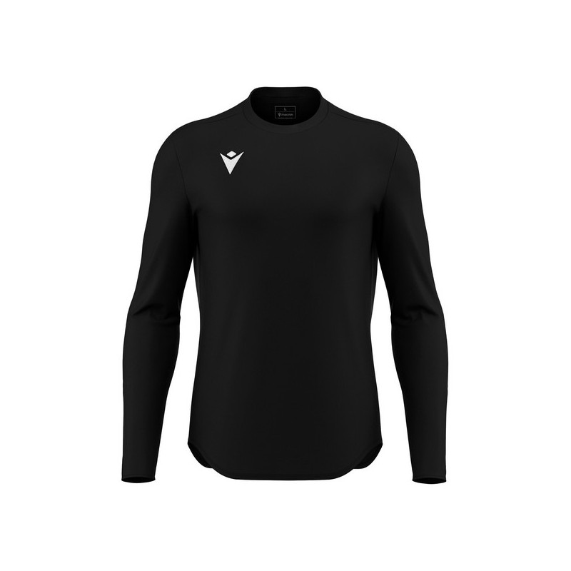 CAMISETA MACRON VOID M/LARGA COLOR NEGRO
