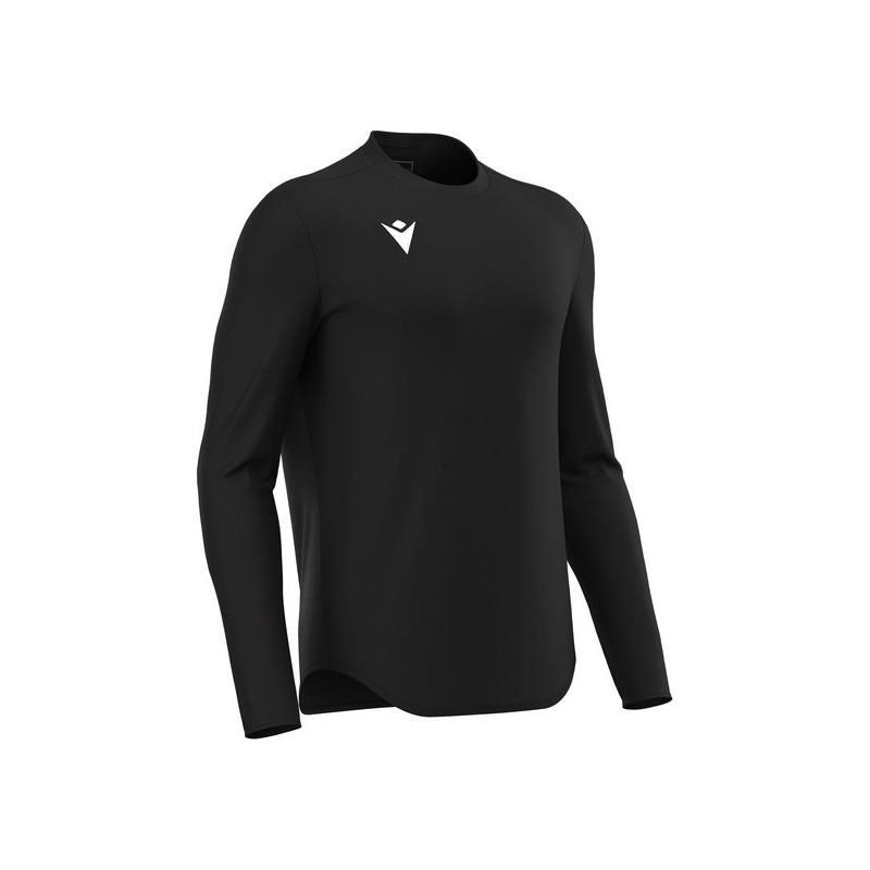 CAMISETA MACRON VOID M/LARGA COLOR NEGRO