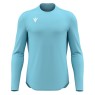 CAMISETA MACRON VOID M/LARGA COLOR AZUL CELESTE