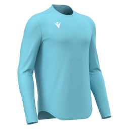 CAMISETA MACRON VOID M/LARGA COLOR AZUL CELESTE