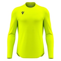 CAMISETA MACRON VOID M/LARGA COLOR AMARILLO FLUORESCENTE
