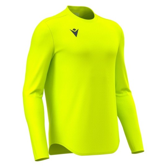 CAMISETA MACRON VOID M/LARGA COLOR AMARILLO FLUORESCENTE