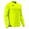 CAMISETA MACRON VOID M/LARGA COLOR AMARILLO FLUORESCENTE