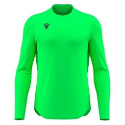 CAMISETA MACRON VOID M/LARGA COLOR VERDE FLUORESCENTE