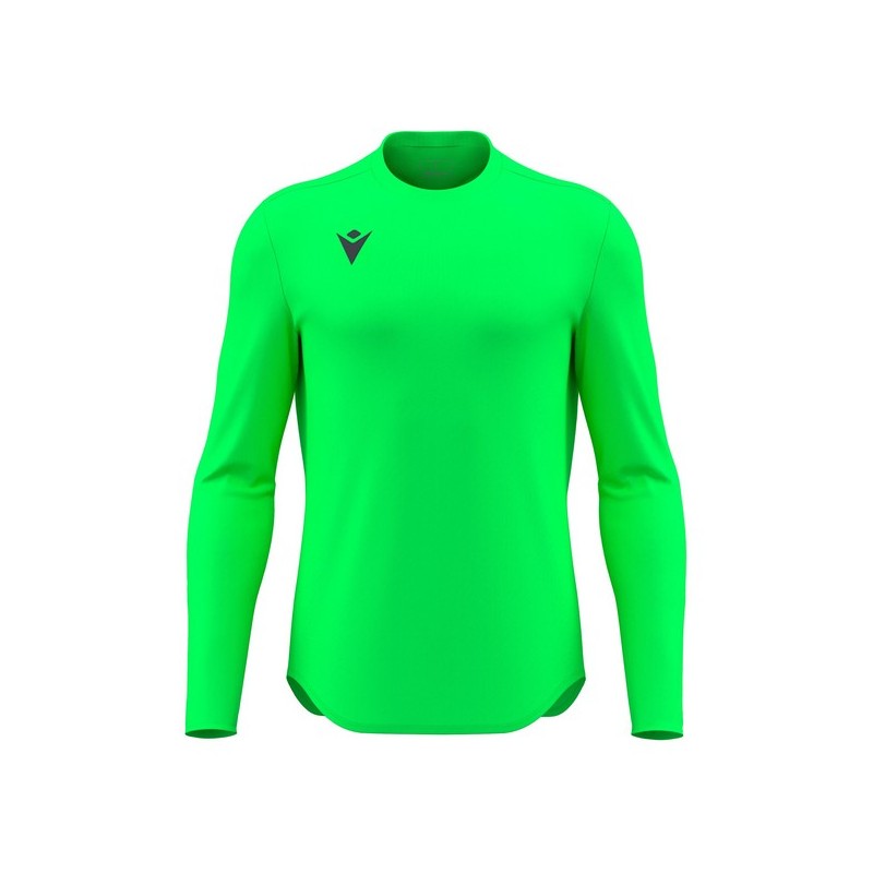CAMISETA MACRON VOID M/LARGA COLOR VERDE FLUORESCENTE
