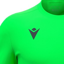 CAMISETA MACRON VOID M/LARGA COLOR VERDE FLUORESCENTE