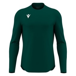 CAMISETA MACRON VOID M/LARGA COLOR VERDE BOTELLA