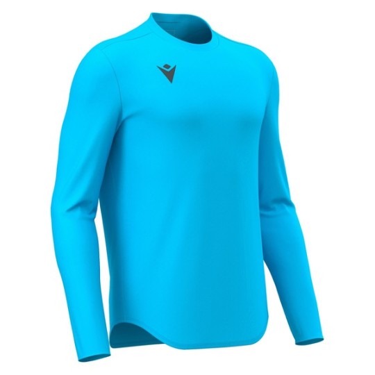 CAMISETA MACRON VOID M/LARGA COLOR AZUL FLUORESCENTE