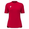 CAMISETA FEMENINA MACRON ZYRA COLOR ROJO