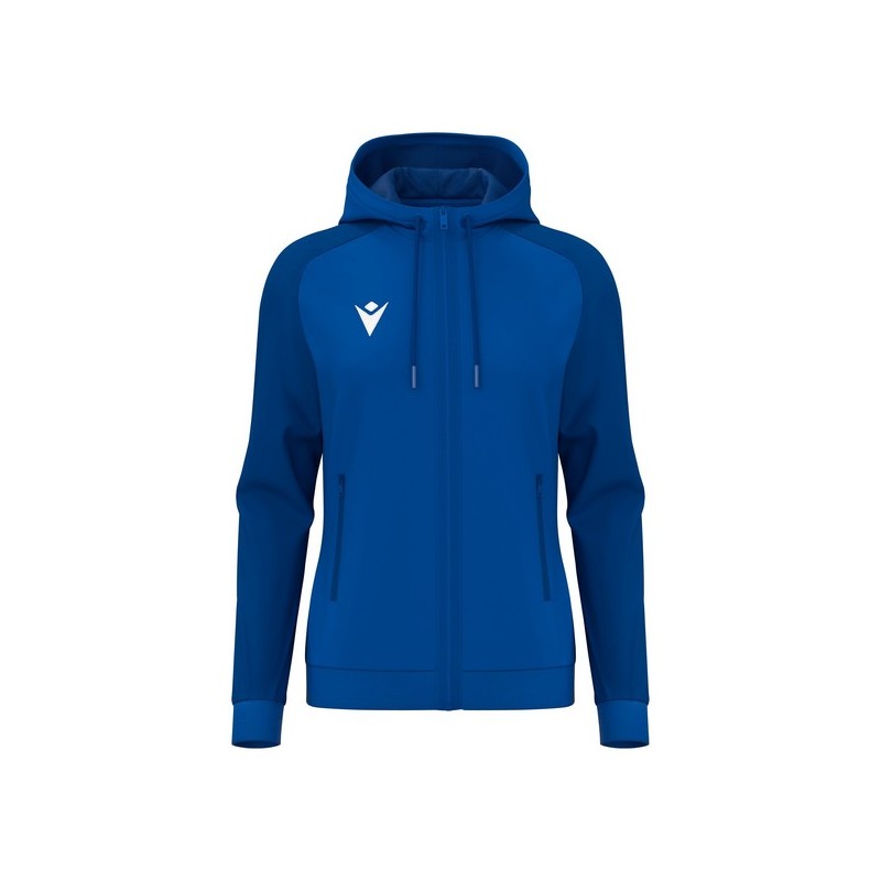 CHAQUETA CON CAPUCHA MACRON ATLAS COLOR AZUL REAL