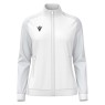 CHAQUETA DE XANDALL FEMENINA MACRON CON CREMALLERA RAMA COLOR BLANCO/GRIS