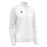 JAQUETA DE XANDALL FEMENINA MACRON AMB CREMALLERA RAMA COLOR BLANC/GRIS