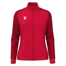 CHAQUETA DE XANDALL FEMENINA MACRON CON CREMALLERA RAMA COLOR ROJO