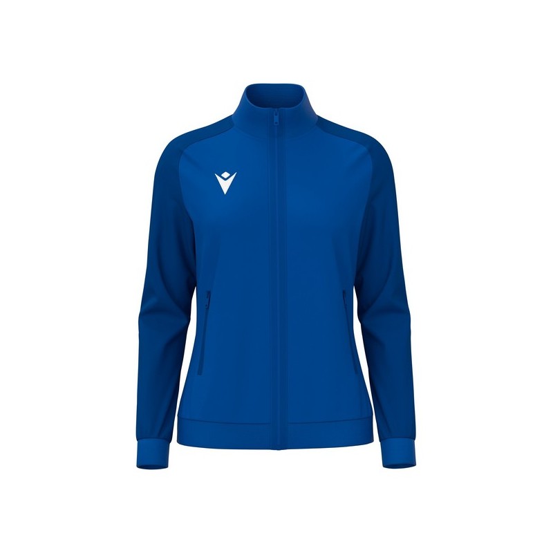 CHAQUETA DE XANDALL FEMENINA MACRON CON CREMALLERA RAMA COLOR AZUL REAL