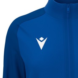 JAQUETA DE XANDALL FEMENINA MACRON AMB CREMALLERA RAMA COLOR BLAU ROYAL