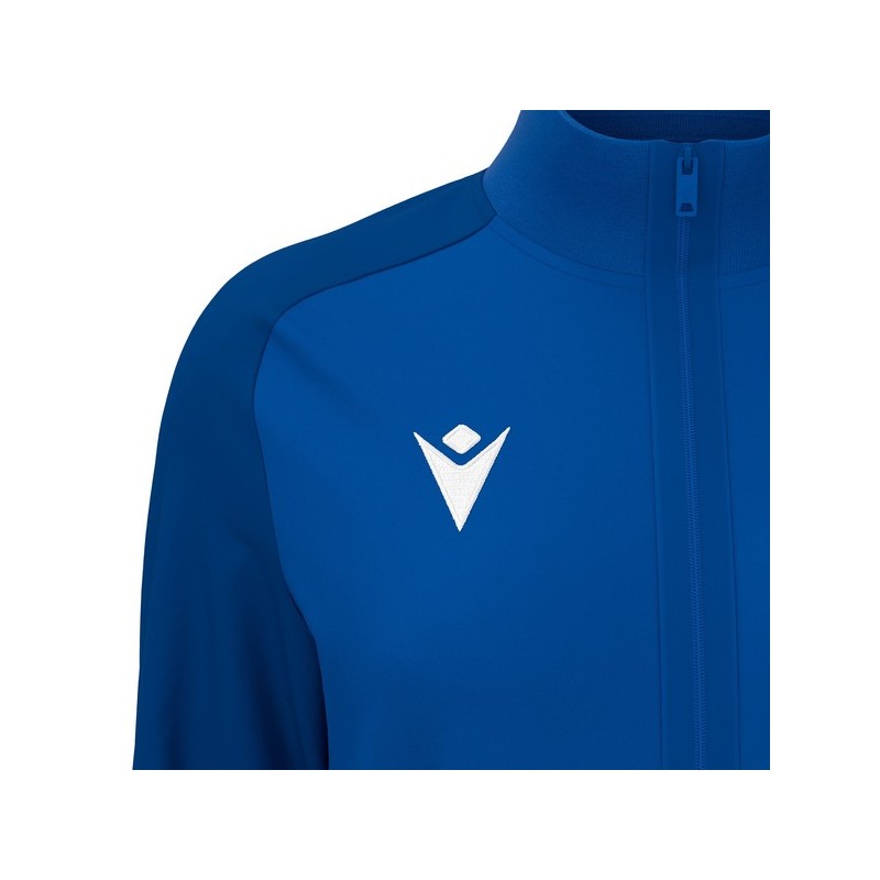 CHAQUETA DE XANDALL FEMENINA MACRON CON CREMALLERA RAMA COLOR AZUL REAL