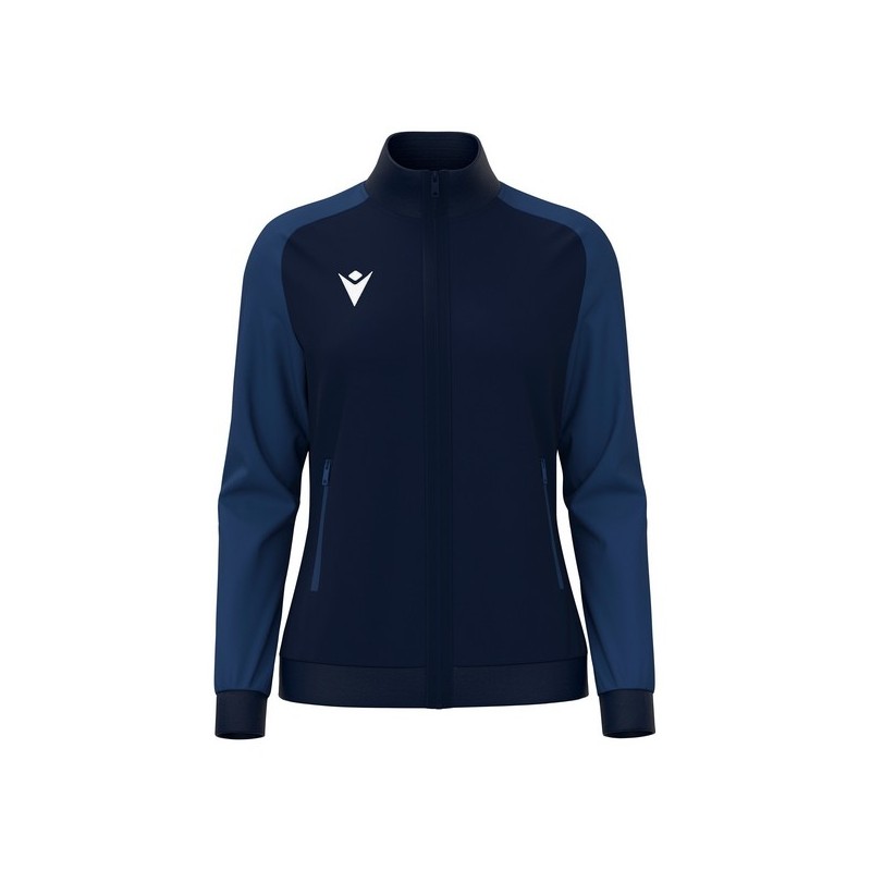 CHAQUETA DE XANDALL FEMENINA MACRON CON CREMALLERA RAMA COLOR AZUL MARINO