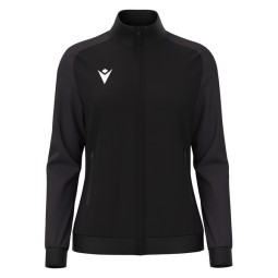 CHAQUETA DE XANDALL FEMENINA MACRON CON CREMALLERA RAMA COLOR NEGRO