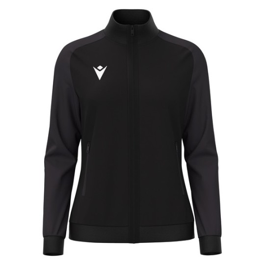 CHAQUETA DE XANDALL FEMENINA MACRON CON CREMALLERA RAMA COLOR NEGRO
