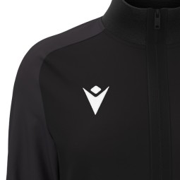 JAQUETA DE XANDALL FEMENINA MACRON AMB CREMALLERA RAMA COLOR NEGRE