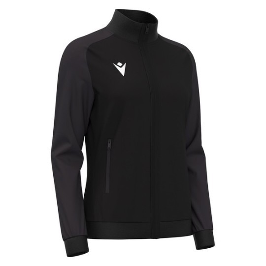 CHAQUETA DE XANDALL FEMENINA MACRON CON CREMALLERA RAMA COLOR NEGRO