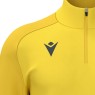 SUDADERA MACRON ISEN MEDIA CREMALLERA COLOR AMARILLO